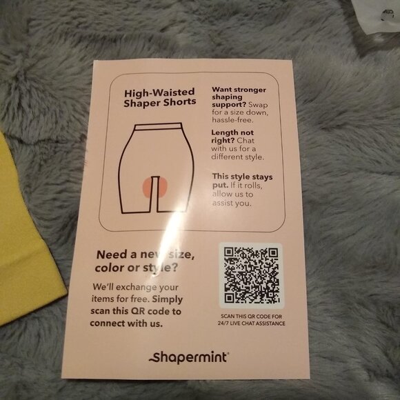 Shapermint all day every day high waisted shaper shorts NWT - Picture 7 of 9